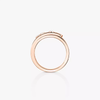 Bague Move Noa, petit modèle Bague diamant Move Noa en or rose 18 carats