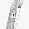 Moderniste pavé MM White Gold Diamond Bracelet
