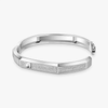 Moderniste pavé MM White Gold Diamond Bracelet