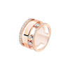 Bague Move Romane GM Bague Diamant Or Rose