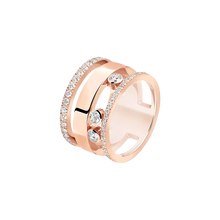  Bague Move Romane GM Bague Diamant Or Rose
