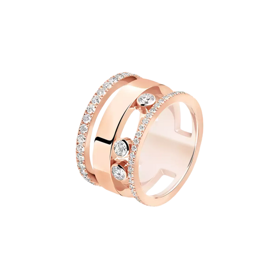 Move Romane LM Pink Gold Diamond Ring