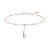 Move Uno Ankle Bracelet Yellow Gold Diamond Bracelet
