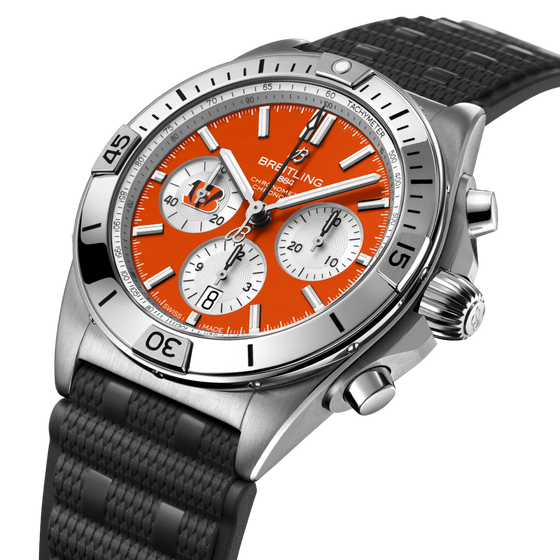 Chronomat B01 42 NFL Cincinnati Bengals Edition