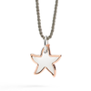 Pendentif Xl Stellina Argent Et Or Rose