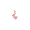 Rose Gold & Enamel Dodo Junior Charm