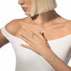Bracelet Diamant Or Rose Bracelet Lucky Move PM Turquoise