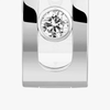 Move Noa hoop earrings Move Noa hoop earrings in 18-karat white gold with two brilliant-cut moving diamonds.