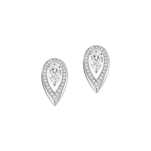  Fiery 0.40ct White Gold Diamond Earrings