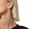 My Twin asymmetrical earrings
