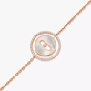 Lucky Move white mother-of-pearl bracelet, small model