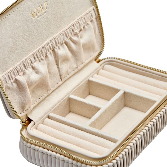 Bella Zip Case - Bone