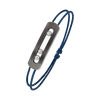 Move Titanium anthracite cord bracelet, medium model