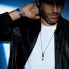 Bracelet cordon Move Titanium anthracite, moyen modèle