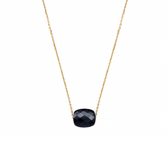 Necklace, Onyx, Yellow Gold