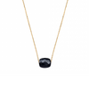Collier, Onyx, Or Jaune