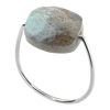 Ring, Labradorite, White Gold