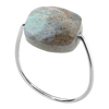 Ring, Labradorite, White Gold