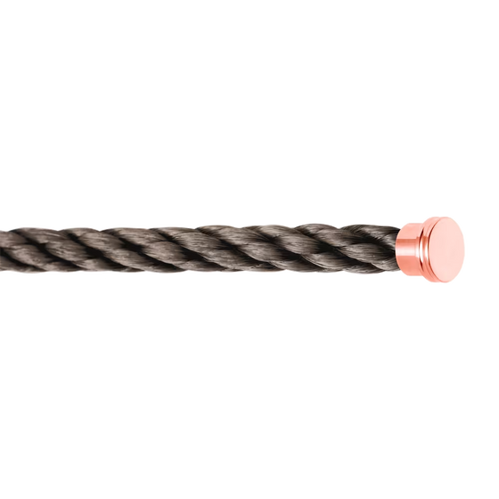 STORM GREY CABLE FOR ROSE GOLD LARGE BUCKLE