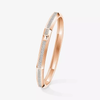 Moderniste pavé bracelet, medium model