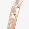 Moderniste pavé bracelet, medium model