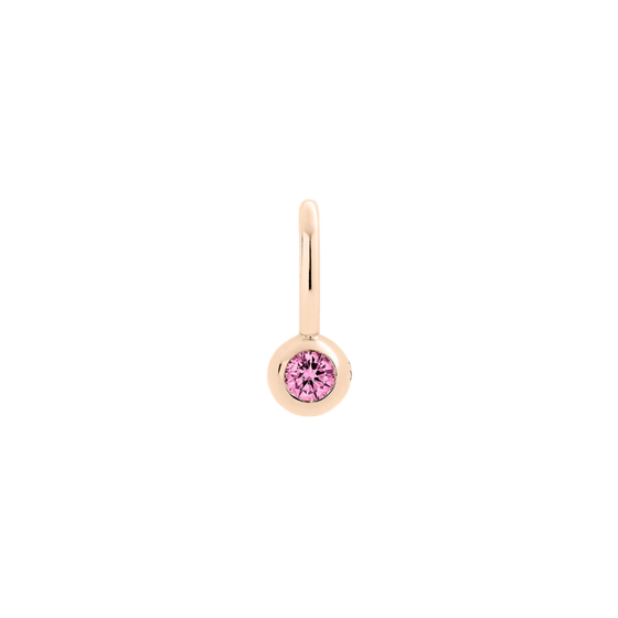 Rose Gold & Sapphire Bollicine Charm