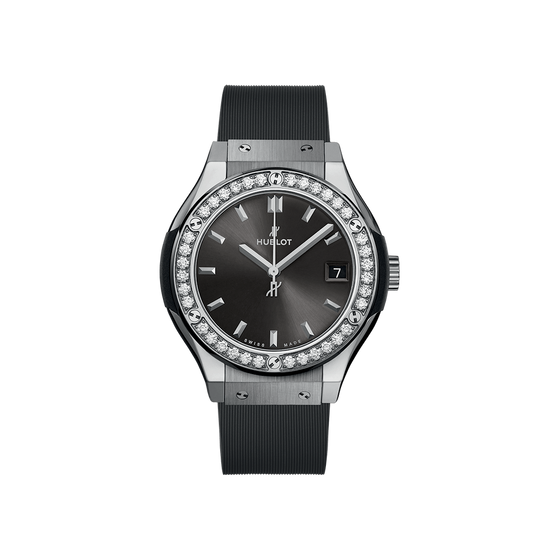 Classic Fusion Racing Grey Titanium Diamonds