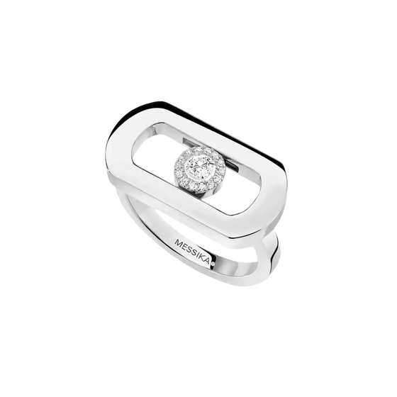 So Move White Gold Diamond Ring