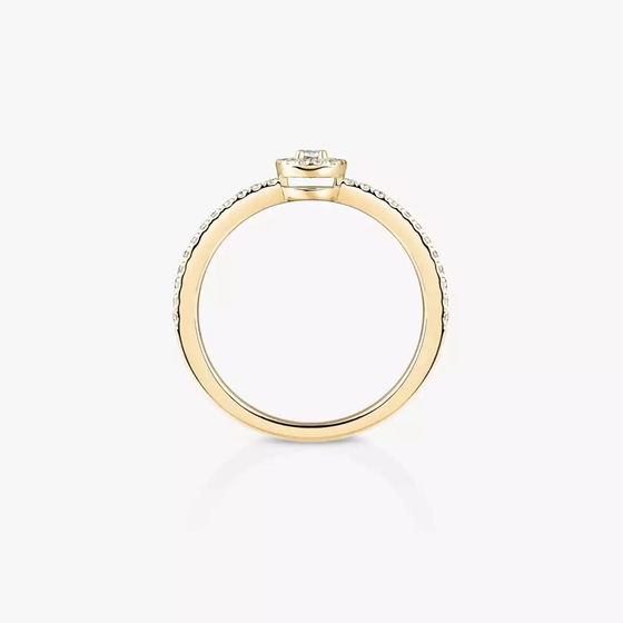 Joy XS Yellow Gold Diamond Ring