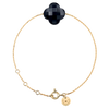 Bracelet, Onyx, Or Jaune