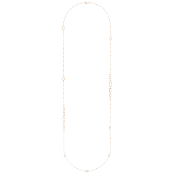 Pink Gold Diamond Necklace Move Uno
