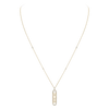 Collier Move 10th PM Collier Diamant Or Jaune