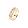 Move Noa Ciselé Yellow Gold Diamond Ring