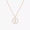 Lucky Move white mother-of-pearl necklace medium