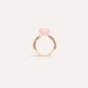 Bague Nudo Quarzo Rosa Classic