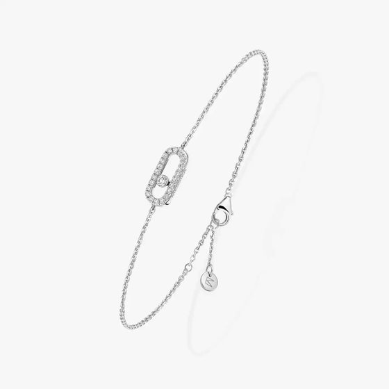 Bracelet pavé enfant Messika Care(s) Bracelet Diamant Or Blanc