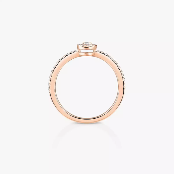Joy XS Pink Gold Diamond Ring