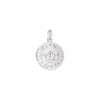 Silver Coin Charm