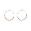 Boucles D'oreille Mini Granelli Argent & Or Rose