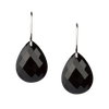Earrings, Onyx, White Gold