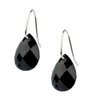 Earrings, Onyx, White Gold