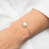 Bracelet, Grey Moonstone, White Gold