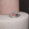 Bague Diamant Rose