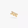 Move Romane Earring clip White Gold Diamond Earrings