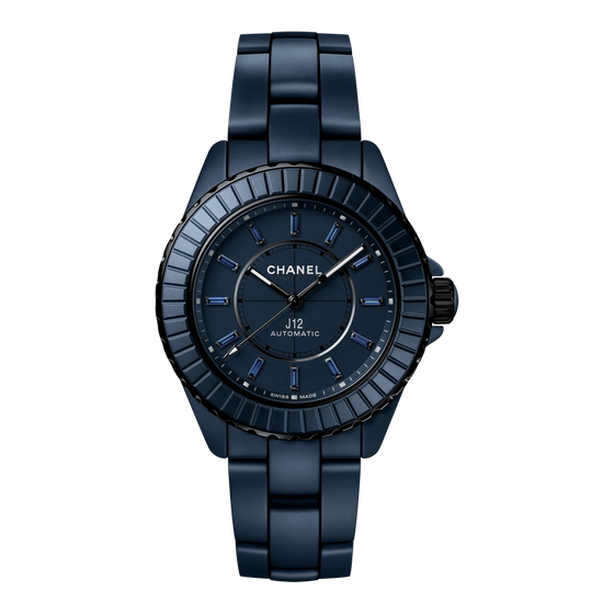 J12 Bleu Watch Caliber 12.1, 38 mm