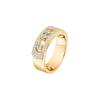 Bague pavée Move Noa Bague Diamant Or Jaune