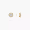 Joy earrings small Yellow Gold Diamond Earrings
