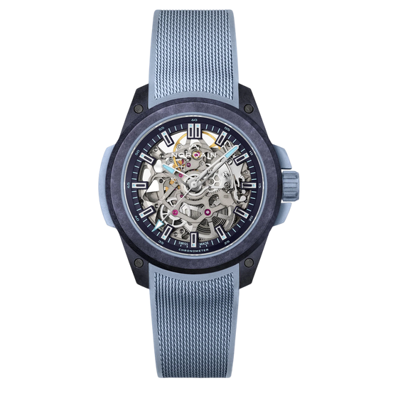 Wild ONE Skeleton 39mm Purple Ice Blue