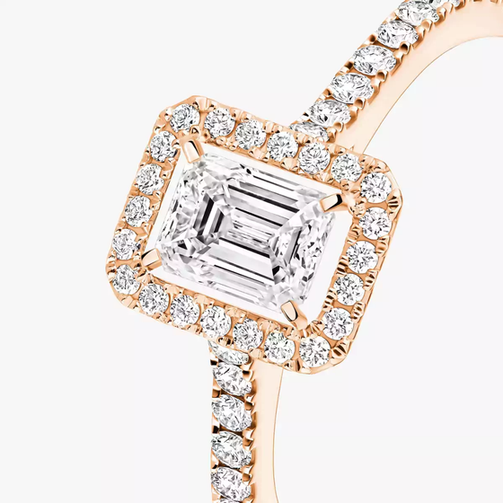 Joy 0.40ct Pink Gold Diamond Ring