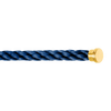 NAVY BLUE CABLE FOR YELLOW GOLD LARGE BUCKLE